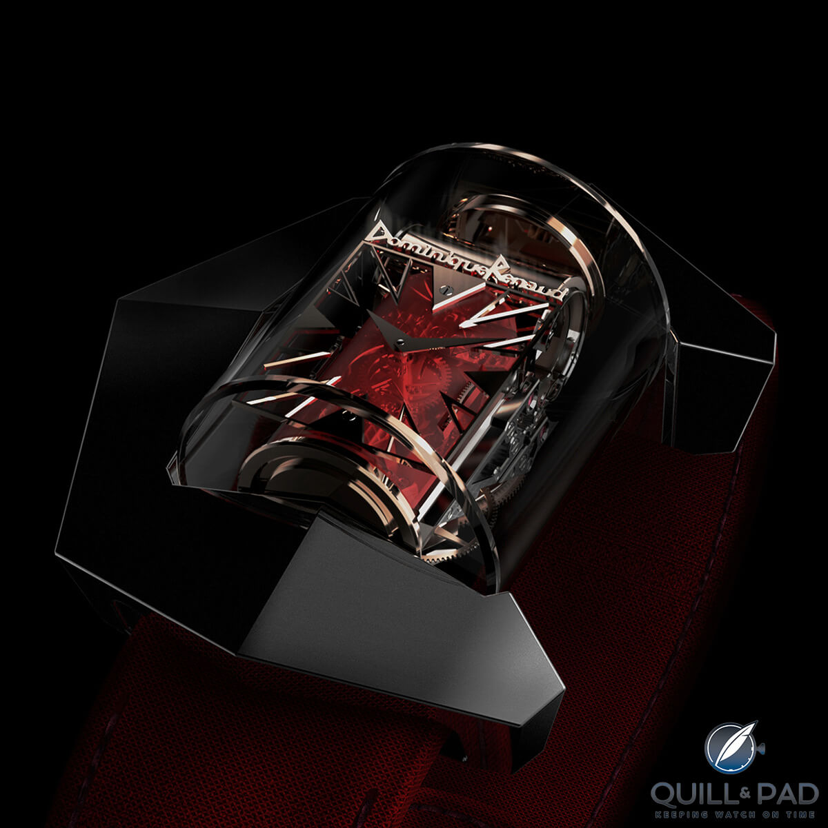 First view of the new watch by Dominique Renaud