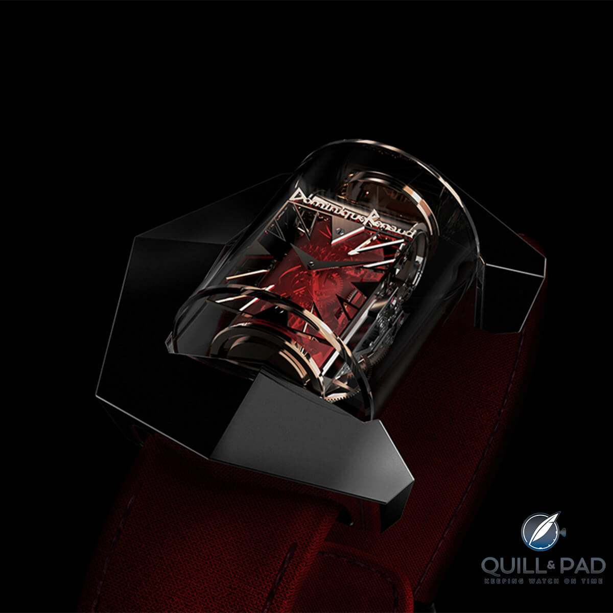 DR01 Twelve First Red by Dominique Renaud