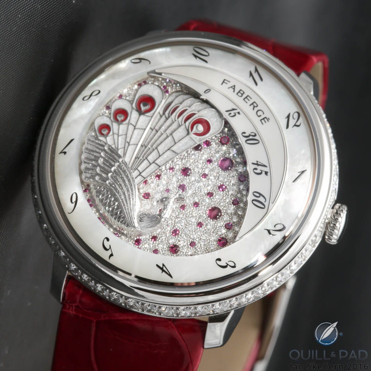 Fabergé's award winning Lady Compliquée Peacock