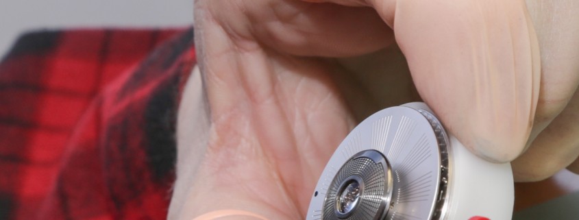 Movement of the Fabergé DTZ (Dual Time Zone) with the mystery winding rotor filling the whole space dial side