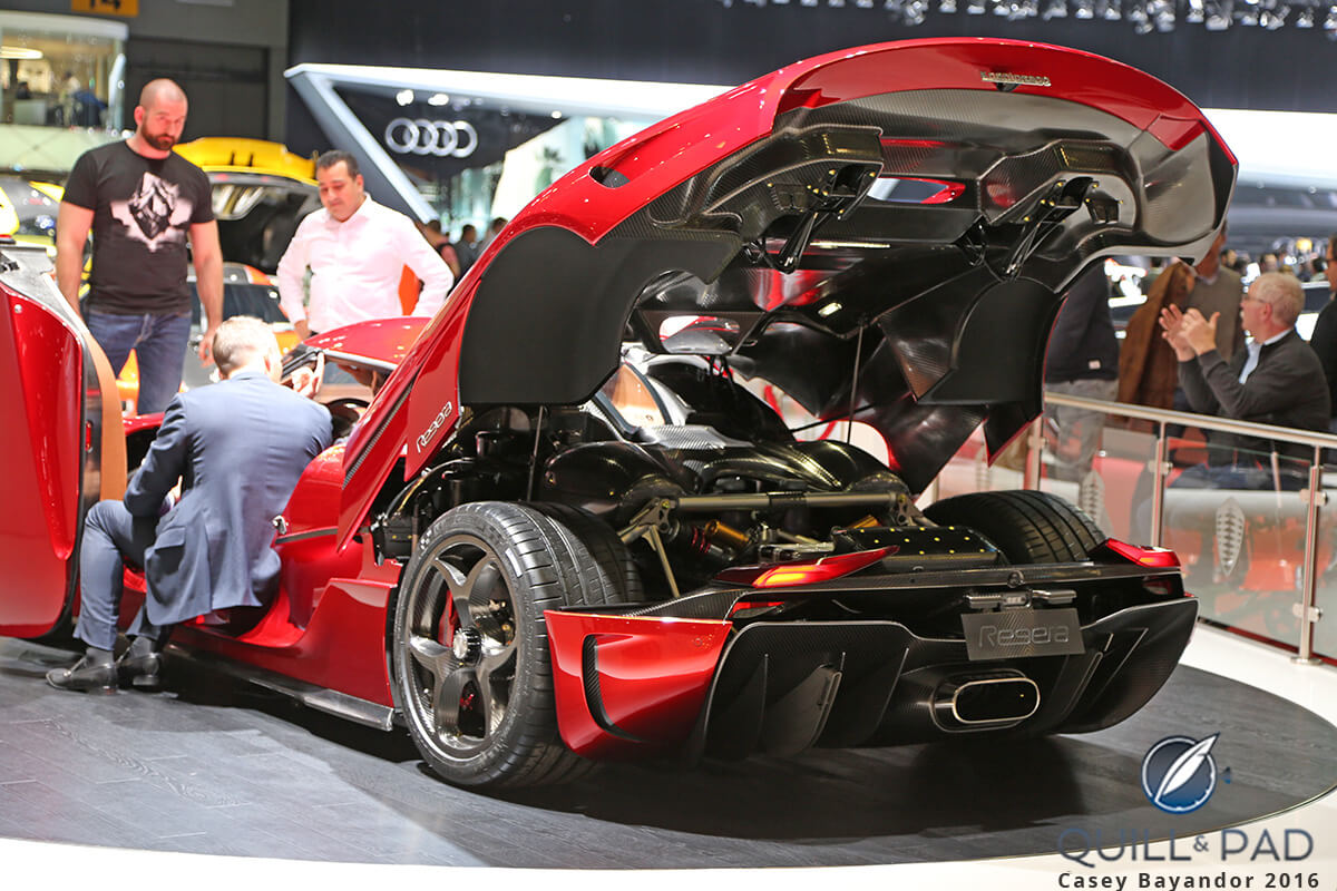 Koenigsegg Regera at the 2016 Geneva Motor Show