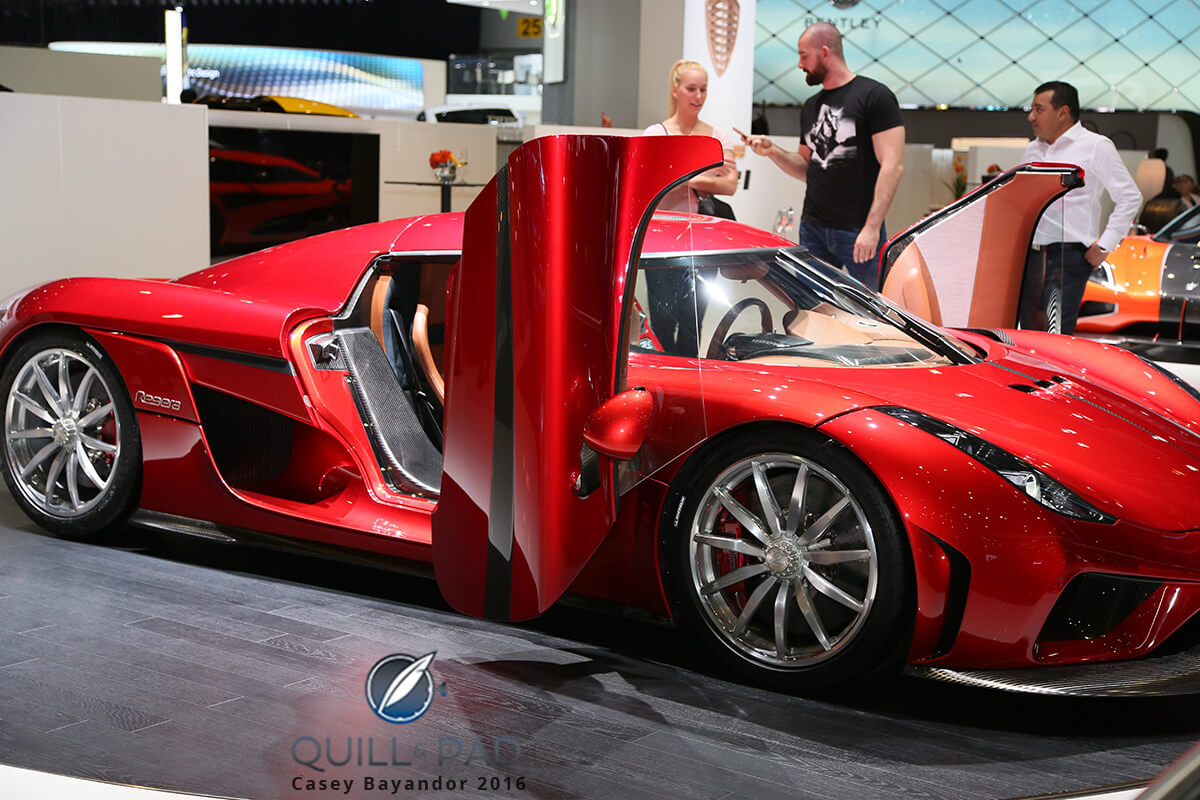 Koenigsegg Regera at the 2016 Geneva Motor Show