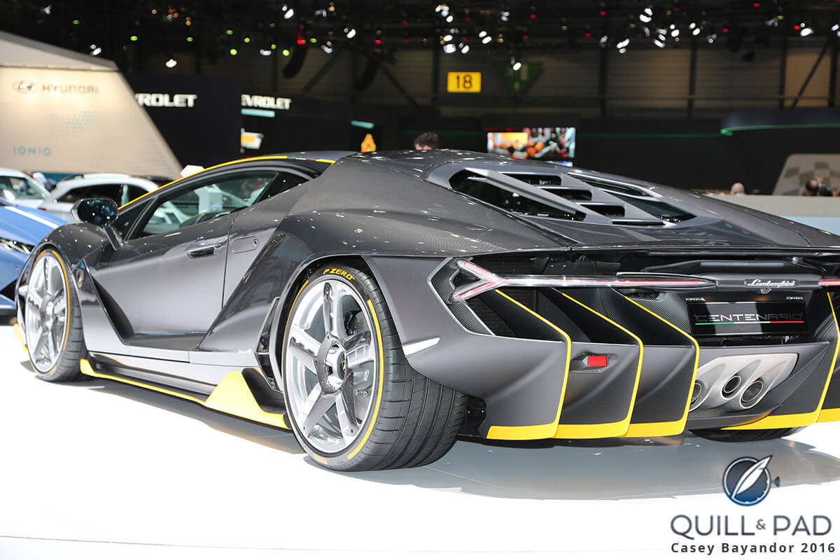 Lamborghini Centenario at the 2016 Geneva Motor Show