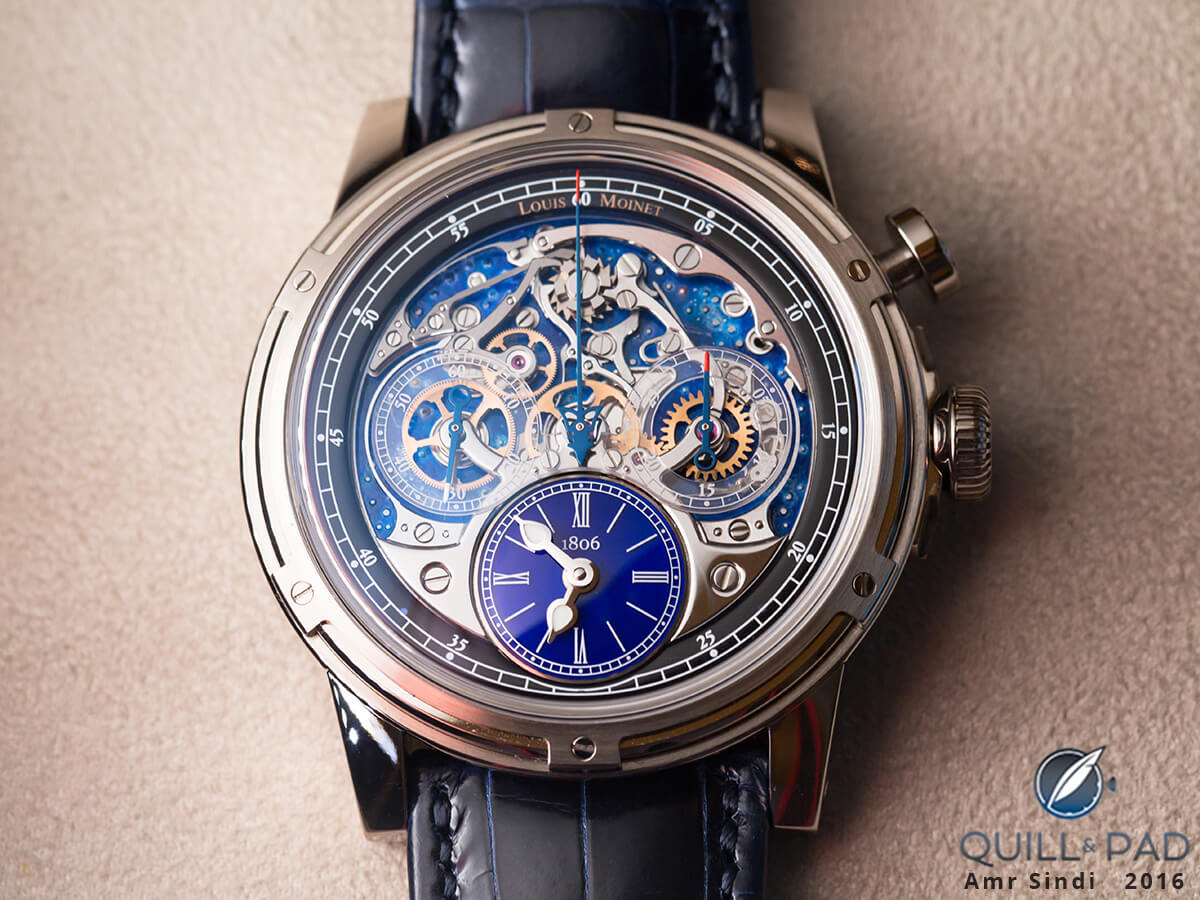 Louis Moinet Memoris 200th Anniversary Edition chronograph