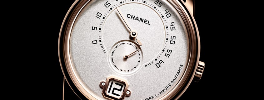 Monsieur de Chanel in pink gold