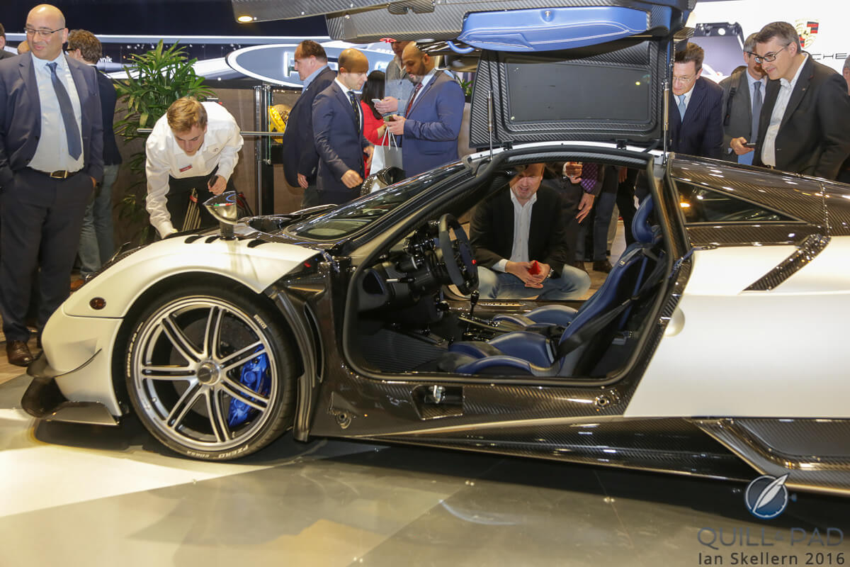 Pagani Huayra BC at the 2016 Geneva Motor Show
