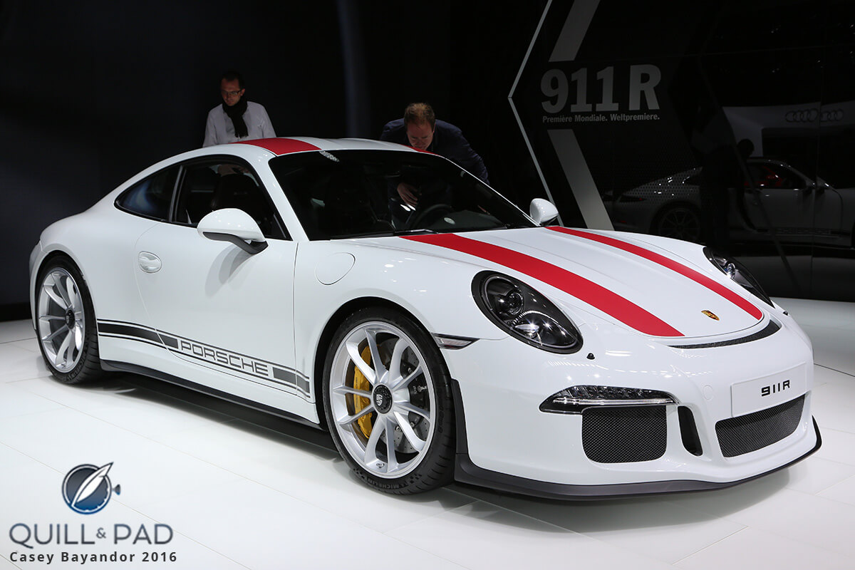 Porsche 911 R at the 2016 Geneva Motor Show