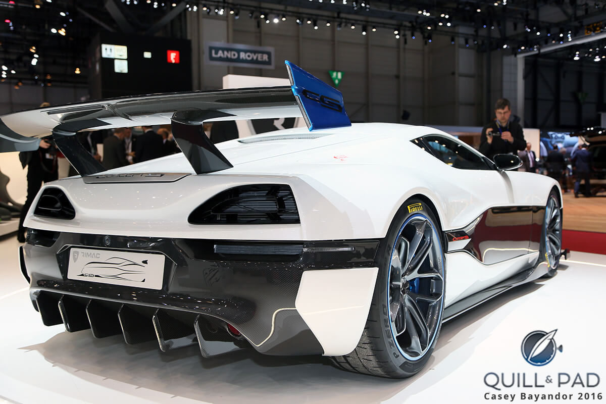 Rimac Concept S at the 2016 Geneva Motor Show