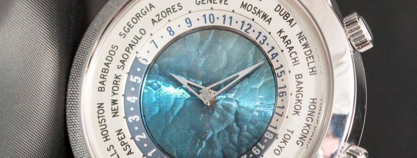 Andersen Tempus Terrae with exclusive blue gold dial