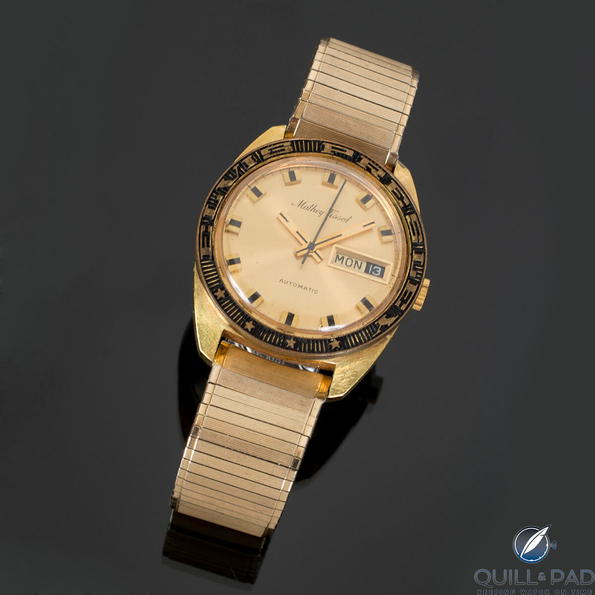 Mathey-Tissot Day-Date once owned by Elvis Presley