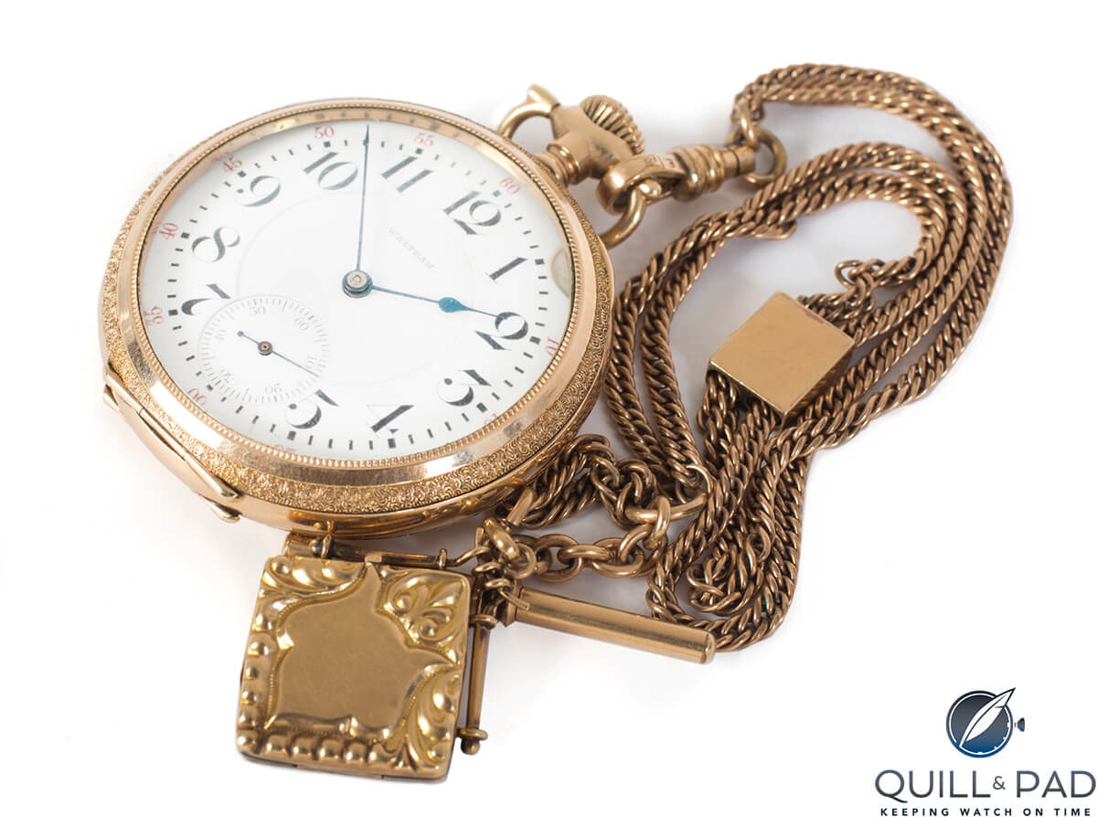 Waltham pocket watch once owned by Elvis Presley (