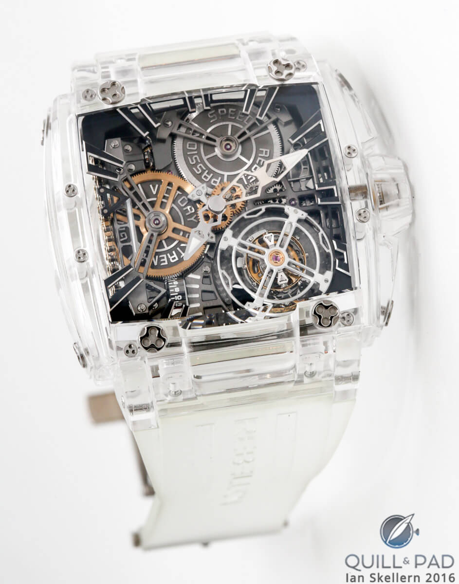 Rebellion 540 Magnum Sapphire Tourbillon