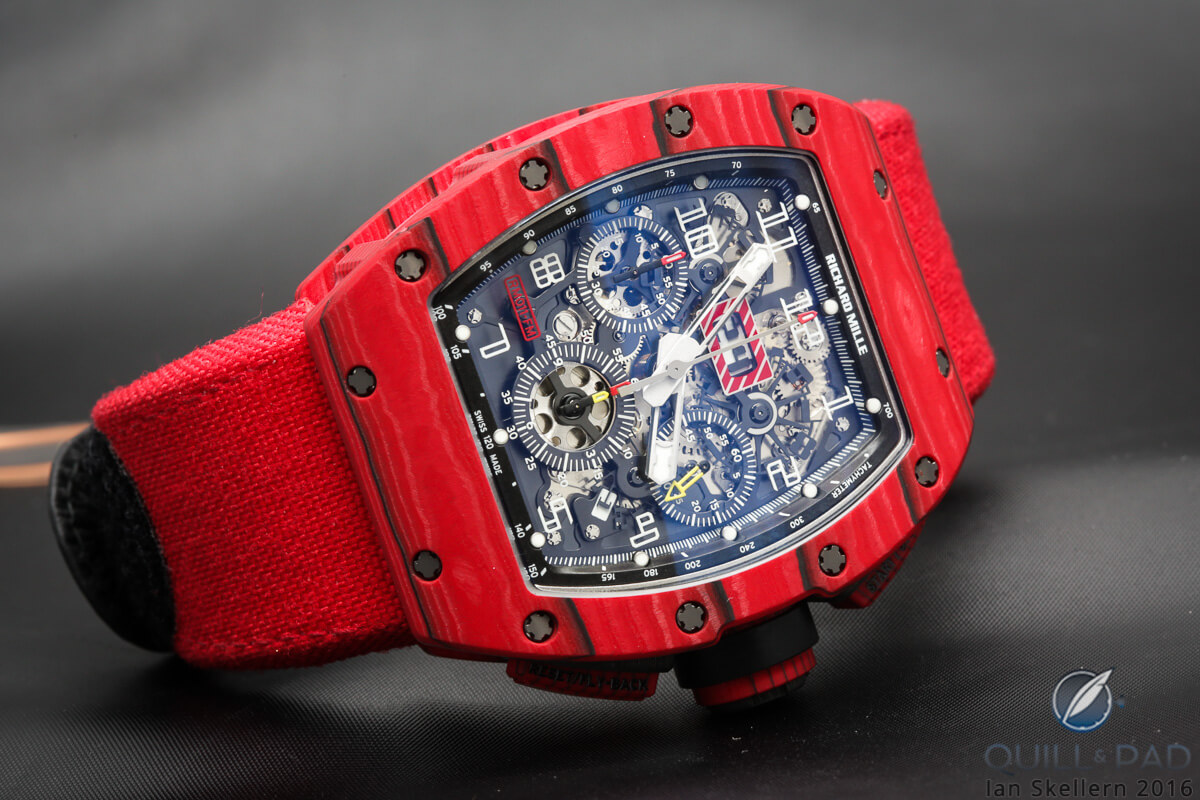 Richard Mille RM 011 Red TPT Quartz Automatic Flyback Chronograph