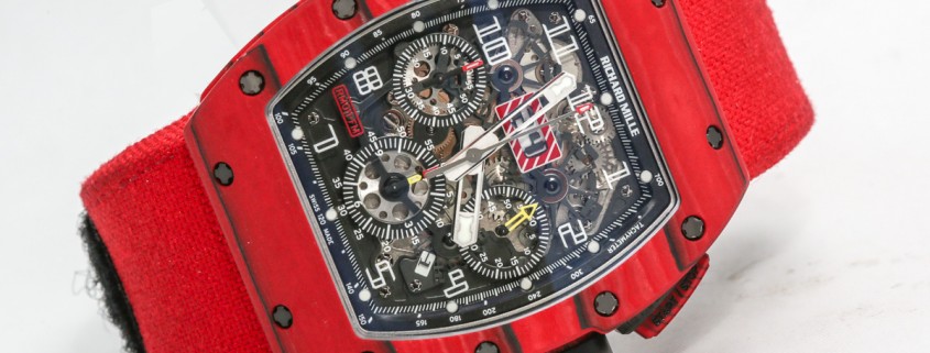 Richard Mille RM 011 Red TPT Quartz Automatic Flyback Chronograph