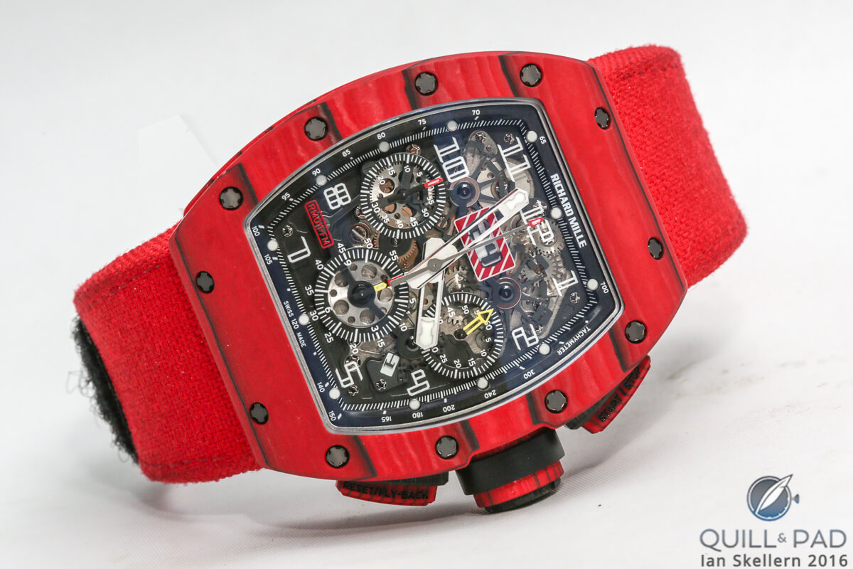 Richard Mille RM 011 Red TPT Quartz Automatic Flyback Chronograph