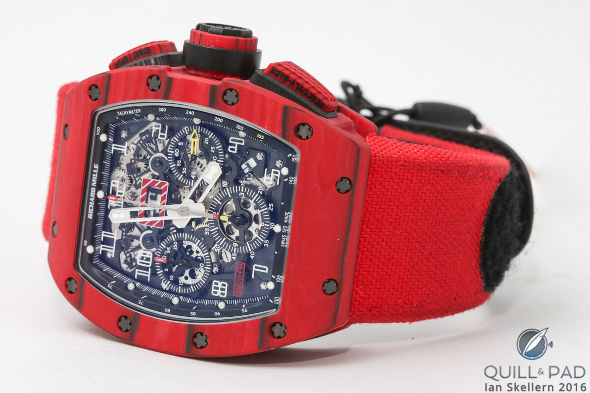 Richard Mille RM 011 Red TPT Quartz Automatic Flyback Chronograph