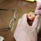 A beautiful component being engraved at Jaeger-LeCoultre’s dedicated new métiers d’art workshop