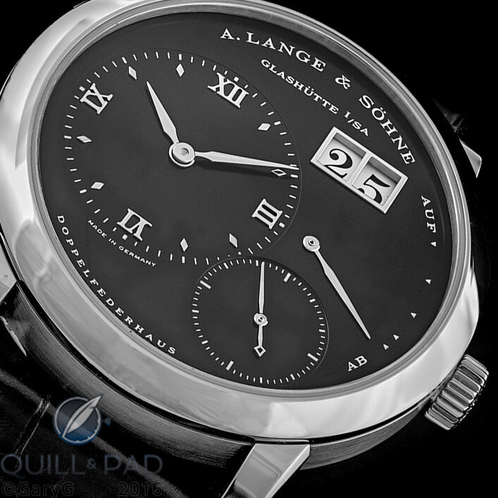 Icon in more than name: ultra-rare A. Lange & Söhne Lange 1 in stainless steel with black dial