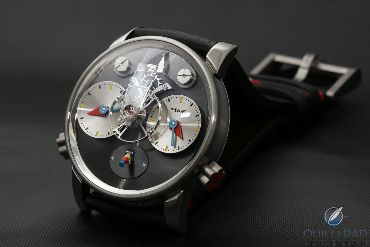 MB&F LM1 Silberstein in titanium