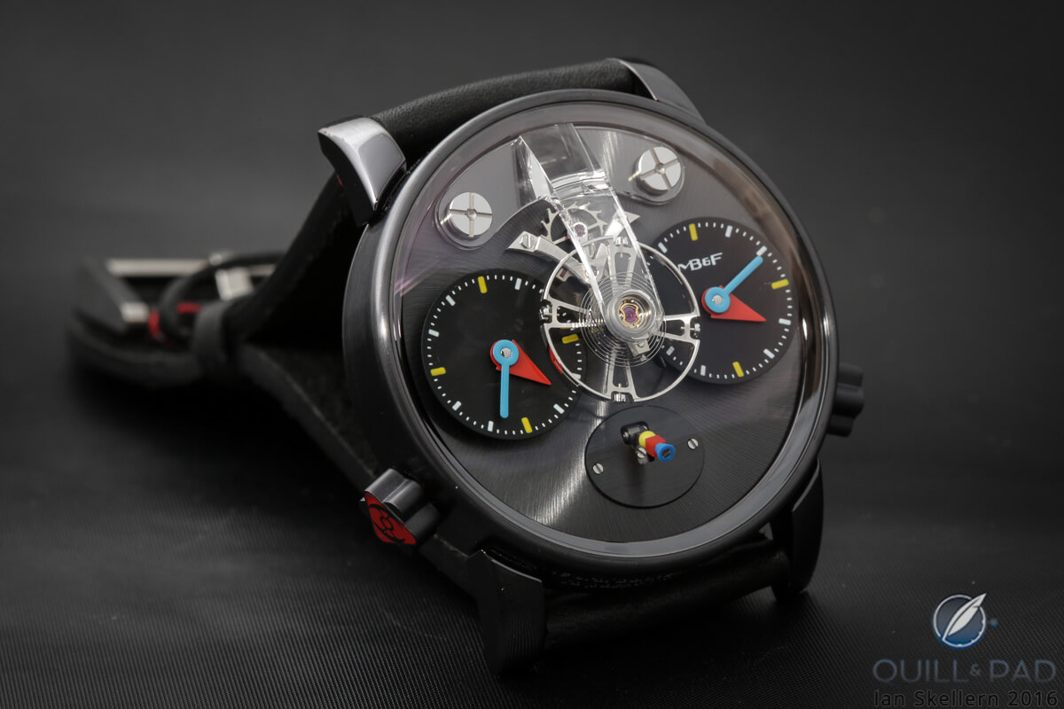 MB&F LM1 Silberstein in blackened titanium