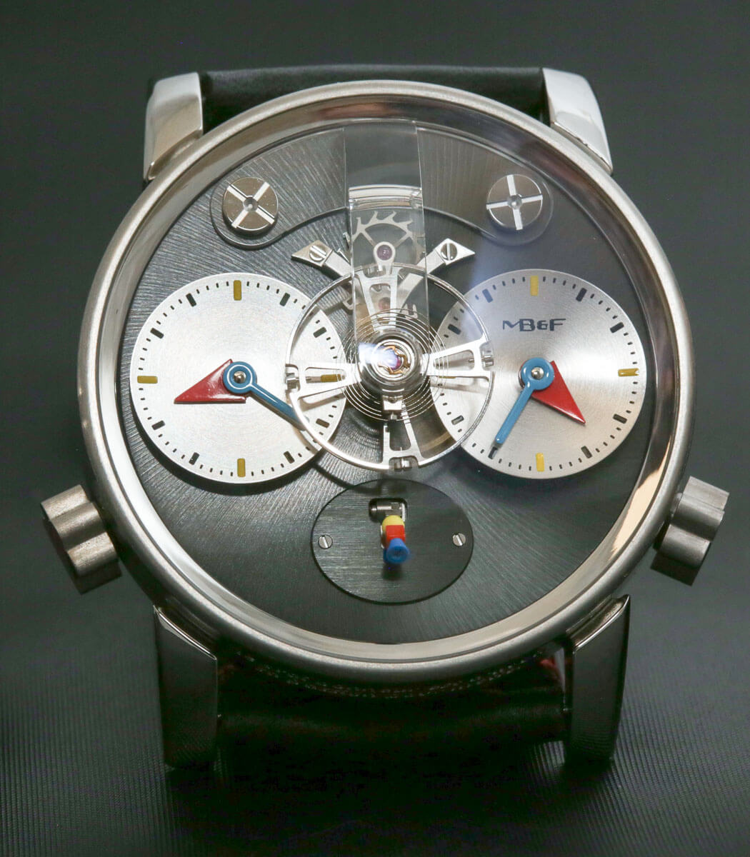 MB&F LM1 Silberstein in natural titanium