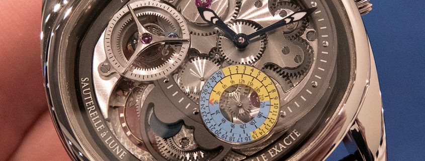 Andreas Strehler Sauterelle à Lune Perpetuelle Exacte