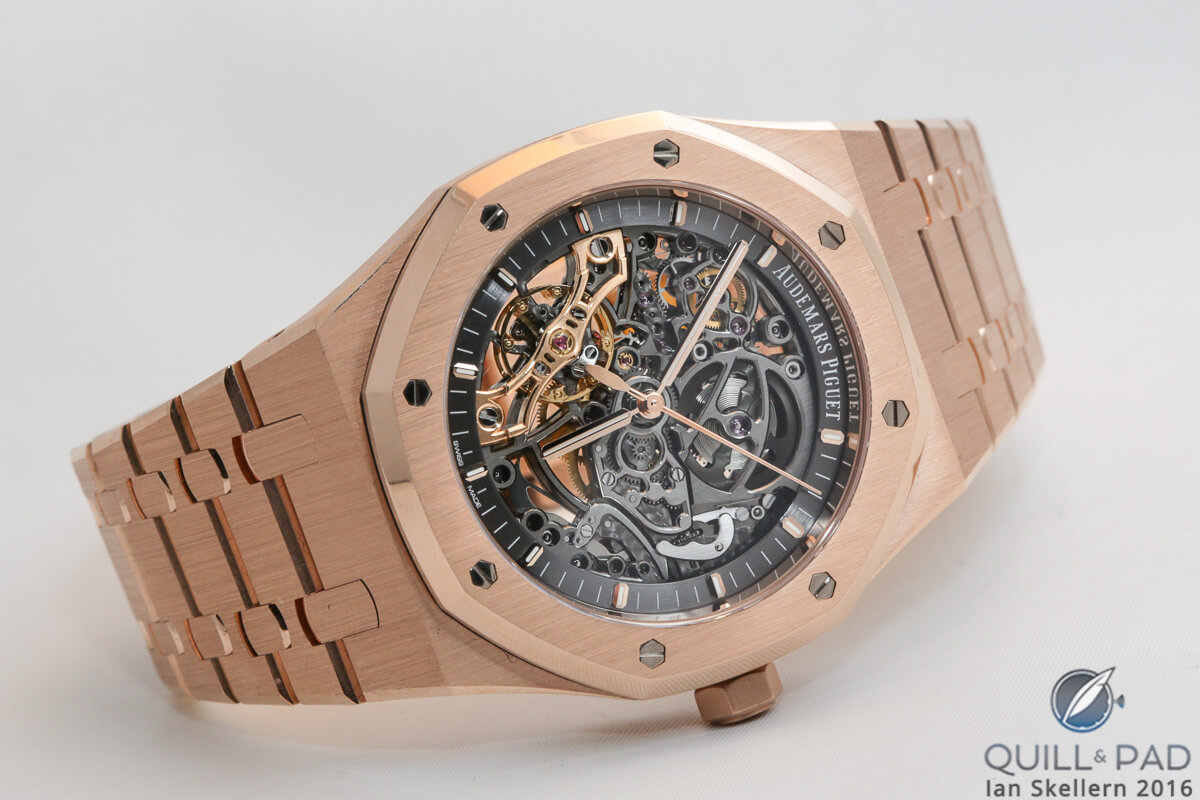 Audemars Piguet Royal Oak Double Balance Wheel Openworked in pink gold
