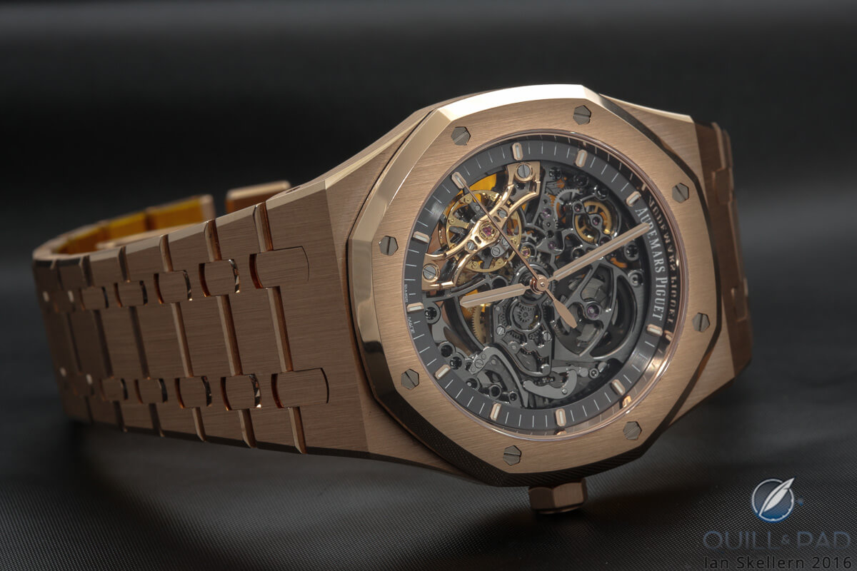 Audemars Piguet Royal Oak Double Balance Wheel Openworked in pink gold