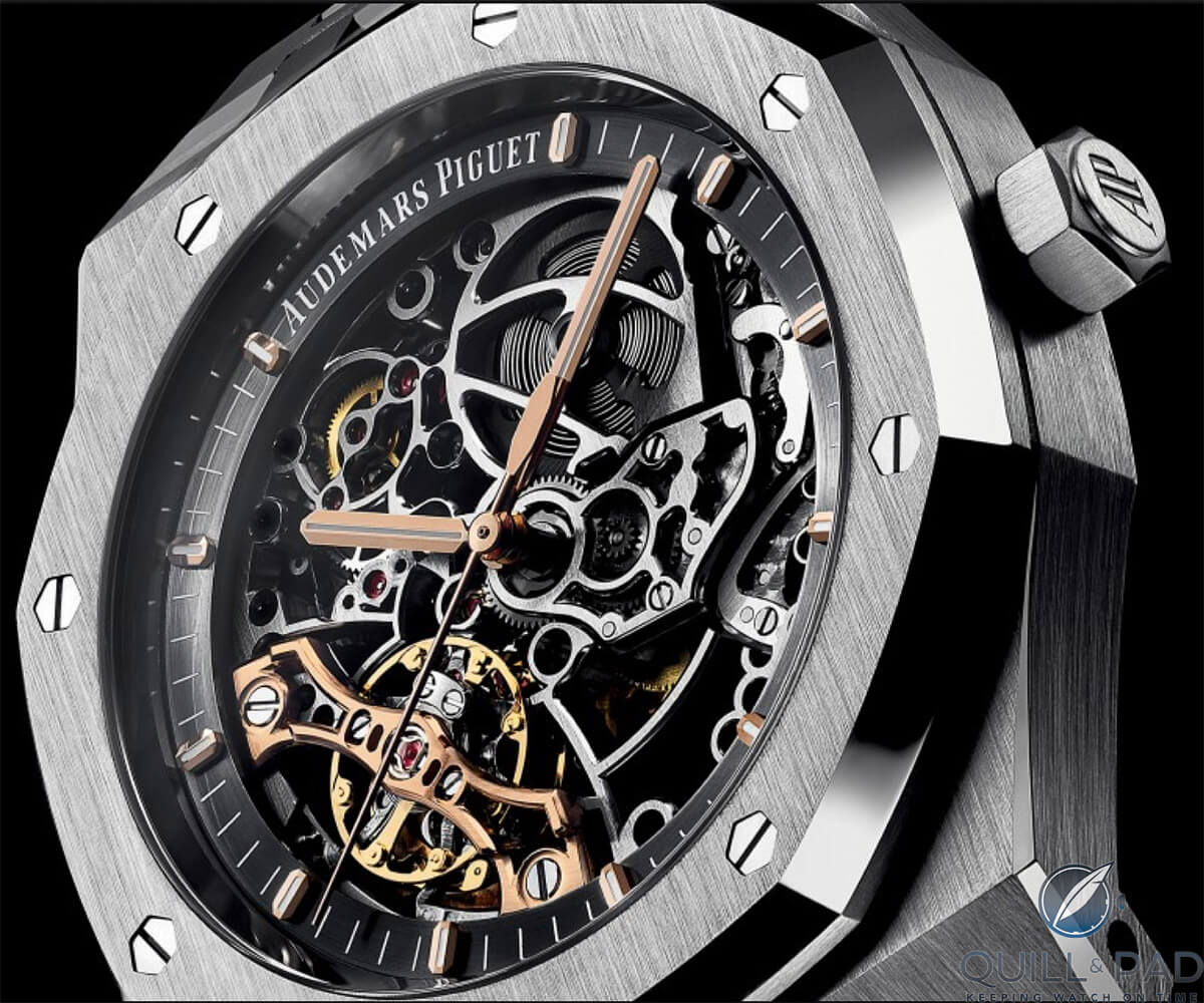 Audemars Piguet Royal Oak Double Balance Wheel Openworked in stainless steel