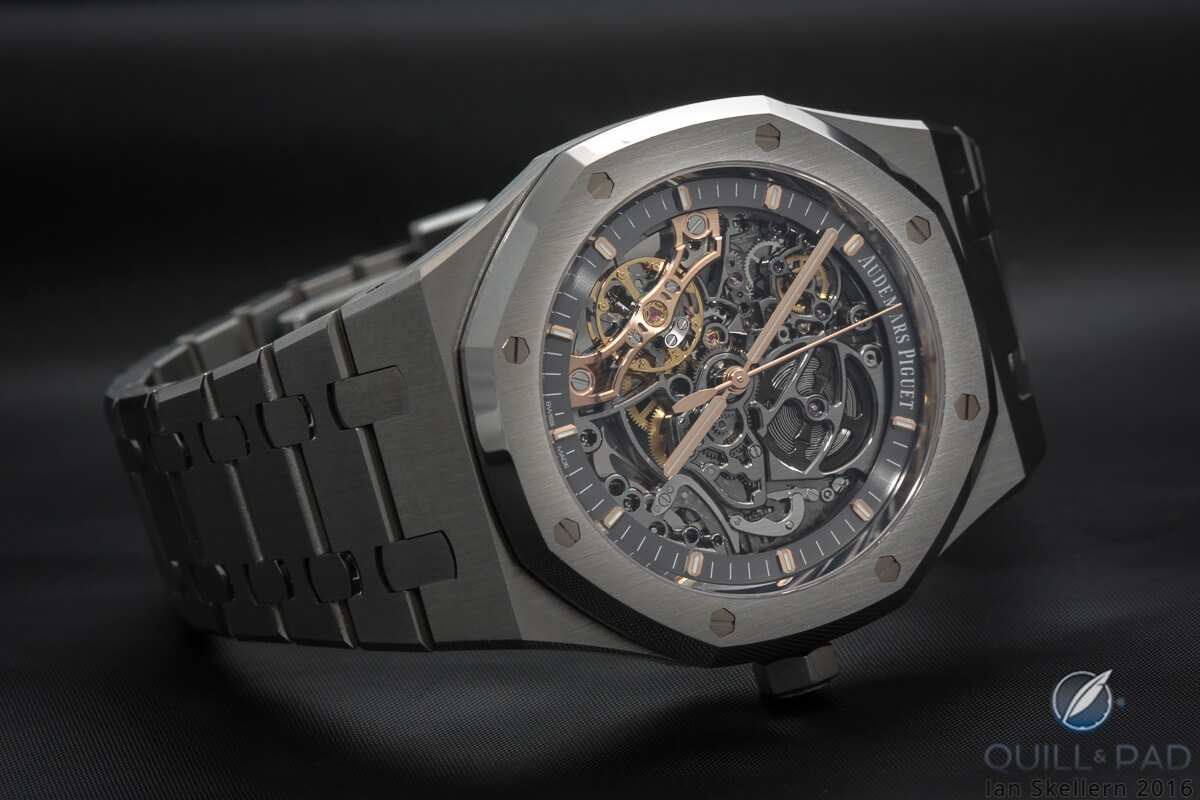 Audemars Piguet Royal Oak Double Balance Wheel Openworked in stainless steel