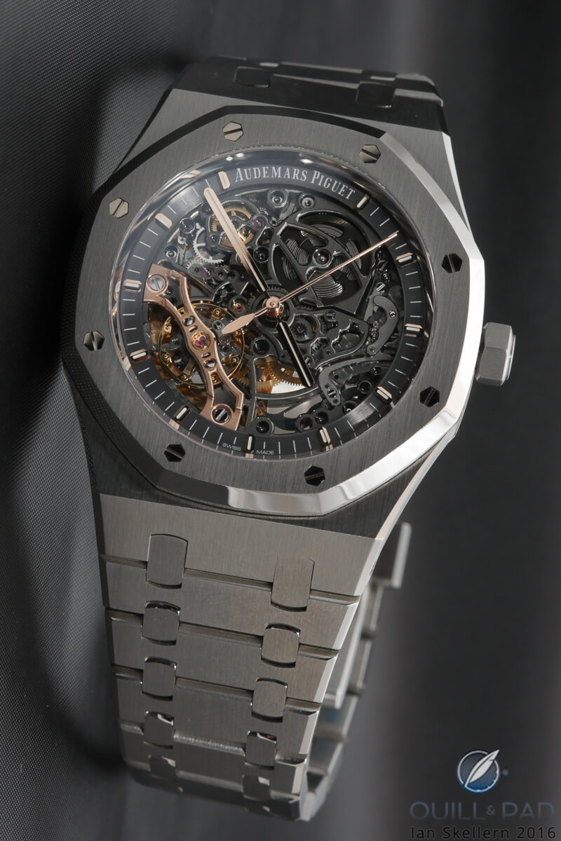Audemars Piguet Royal Oak Double Balance Wheel Openworked in stainless steel