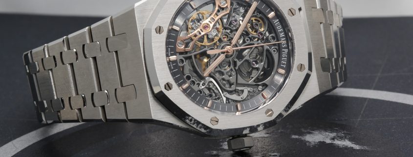 Audemars Piguet Royal Oak Double Balance Wheel Openworked in stainless steel