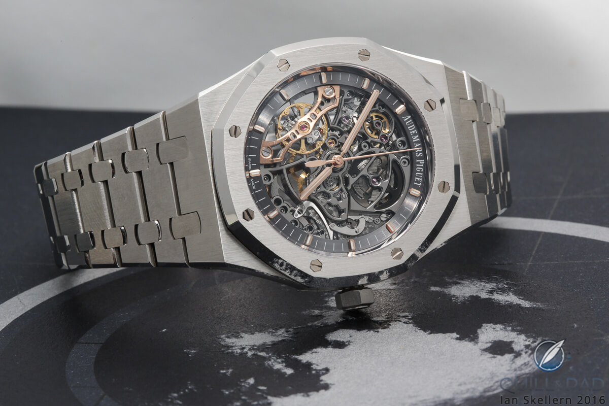 Audemars Piguet Royal Oak Double Balance Wheel Openworked in stainless steel