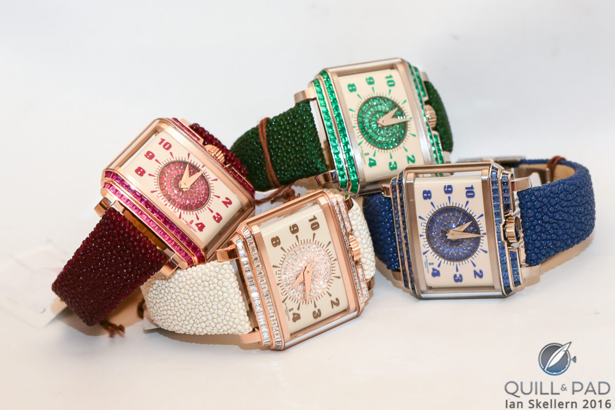 De Grisogono Retro Lady Baguettes in ruby, diamond, emerald, and sapphire
