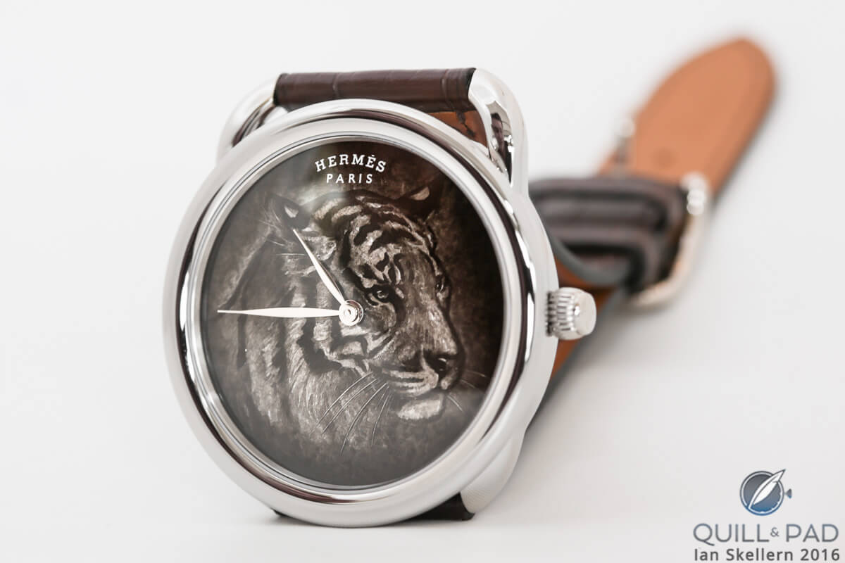 Hermès Arceau Tigre Email Ombrant