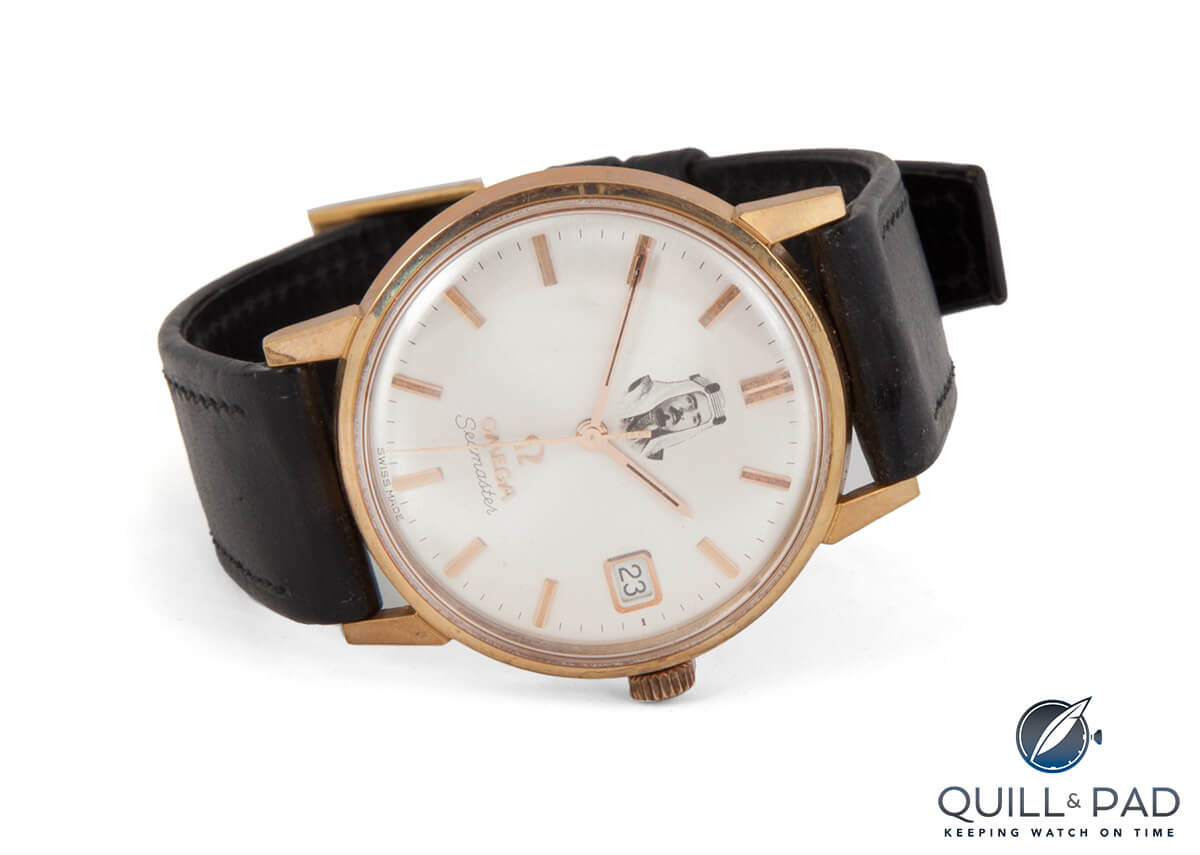 Omega Seamaster, lot 564 in Julien’s 