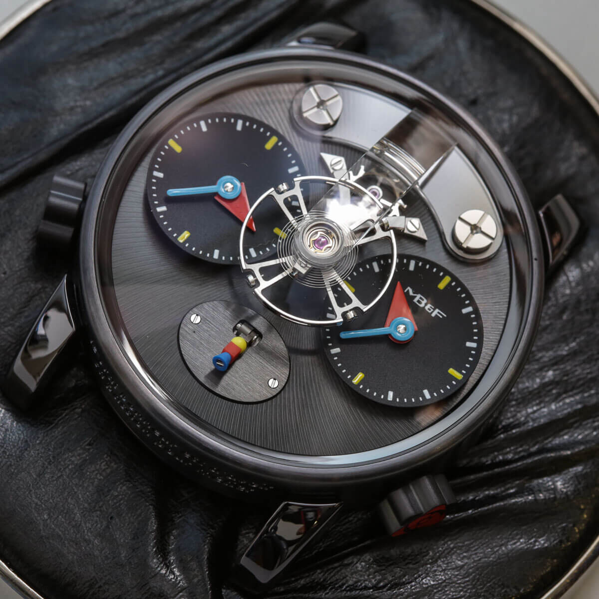 MB&F LM1 Silberstein in blackened titanium