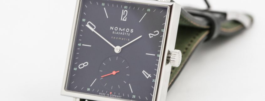Nomos Glashütte Tetra Neomatik Tiefblau (deep blue)