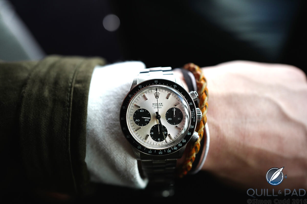 Rolex Oyster Alpina 6240 is Lot 10 at the Phillips Start-Stop-Reset auction of stainless steel chronographs