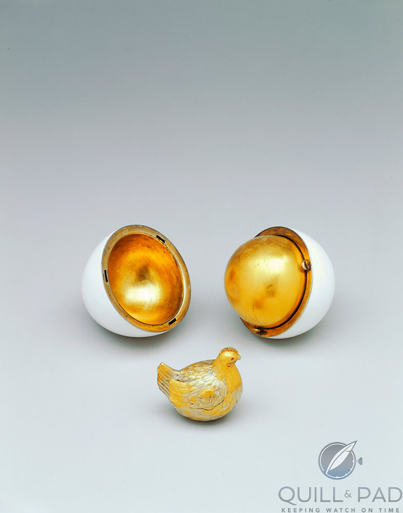 Pre-1917 Fabergé Hen Egg (photo courtesy The Forbes Collection)