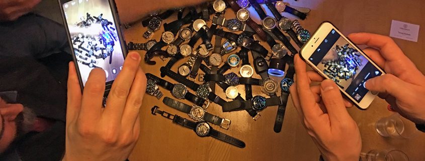 You know you’re a watch guy if . . . at a restaurant you photograph everyone's watches but not the food