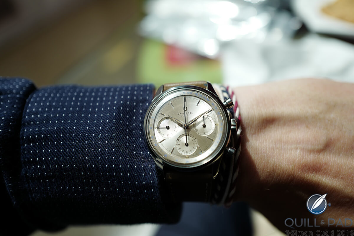 Universal Geneve Chronograph at the July 2 Watches of Knightsbridge auction