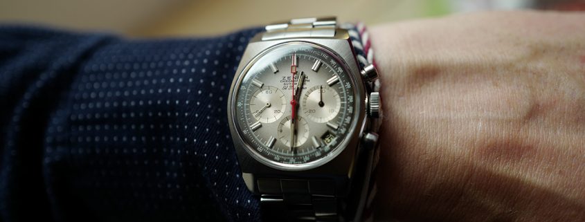 Zenith El Primero circa 1969 on the wrist