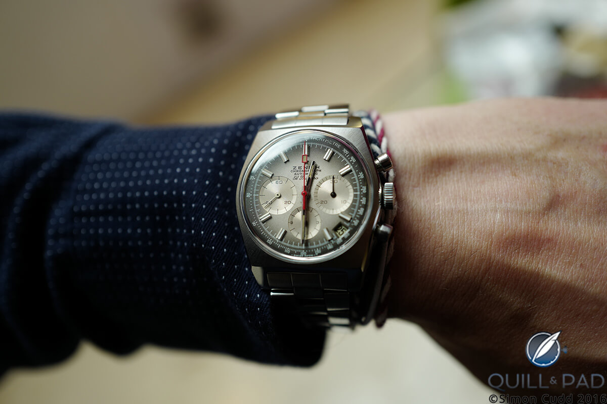 Zenith El Primero circa 1969 on the wrist