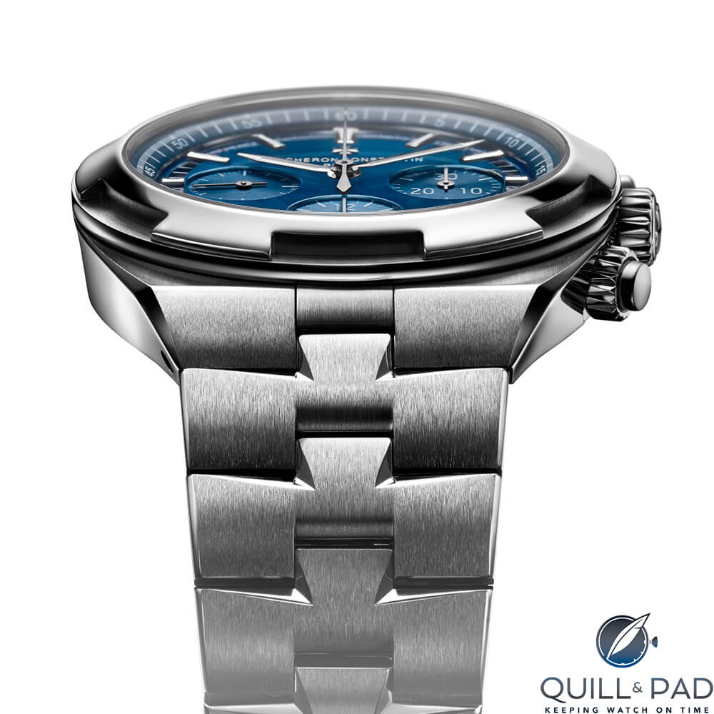 The Vacheron Constantin Overseas bracelet is a study in masterful design