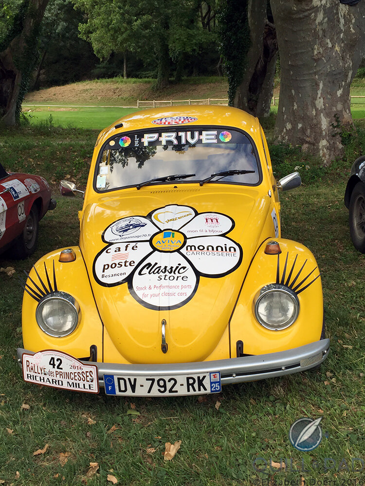 A vintage supercar was obviously not a must to enter the 2016 Richard Mille Princess Rally as this 1970 Volkswagen Beetle demonstrates