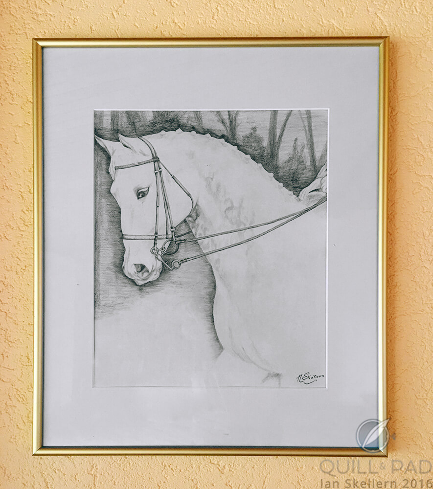 Sketch of Grisou by Neil Skellern