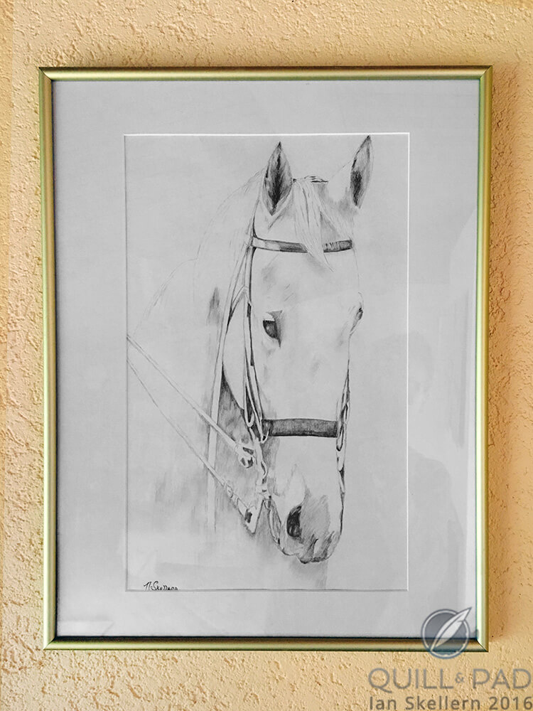 Sketch of Grisou by Neil Skellern