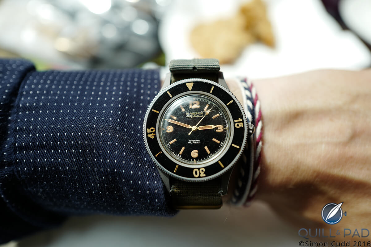 Blancpain Fifty Fathoms Diver’s Watch at the July 2 Watches of Knightsbridge auction