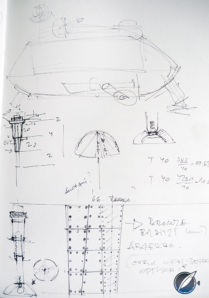 One of Miki Eleta's original working sketches for BY 21Dez12ME